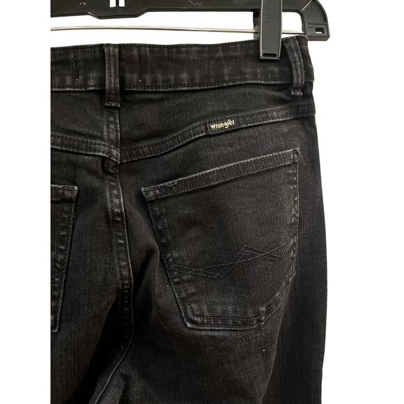 Wrangler High Rise Bold Bootcut Jean (Size 6/28) Black - Picture 9 of 10